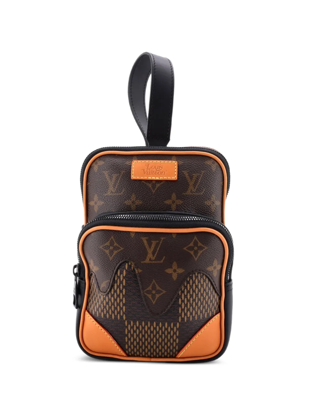 Louis Vuitton Pre-Owned Nigo Amazone Sling Bag Limited Edition Giant Damier and Monogram Canvas crossbody bag - Brown