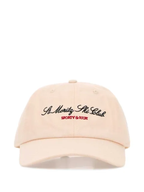 Sporty & Rich St. Moritz Ski Club baseball cap