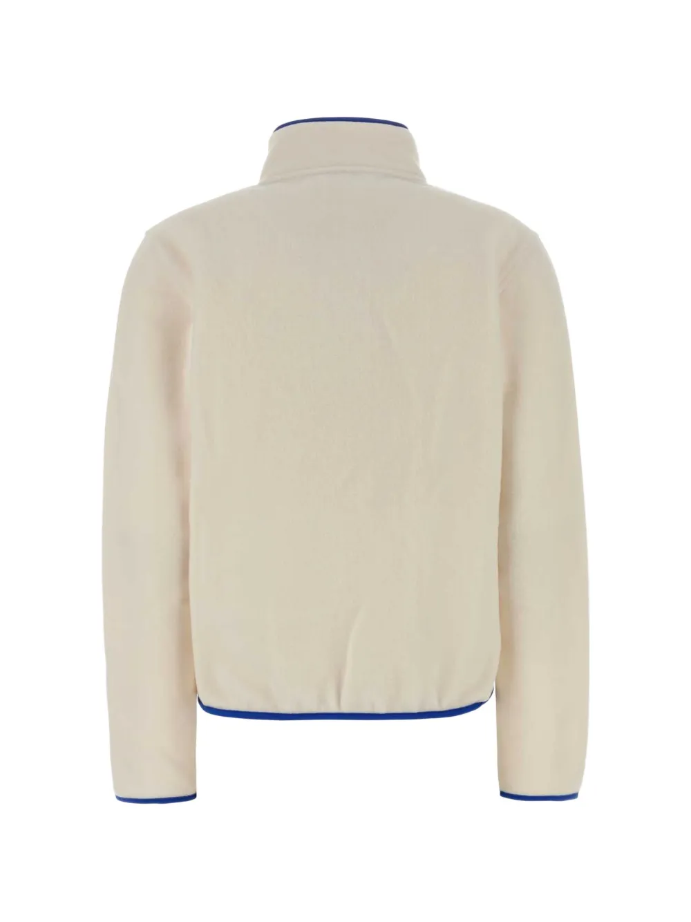 Sporty & Rich fleece-texture logo-print sweatshirt Wit