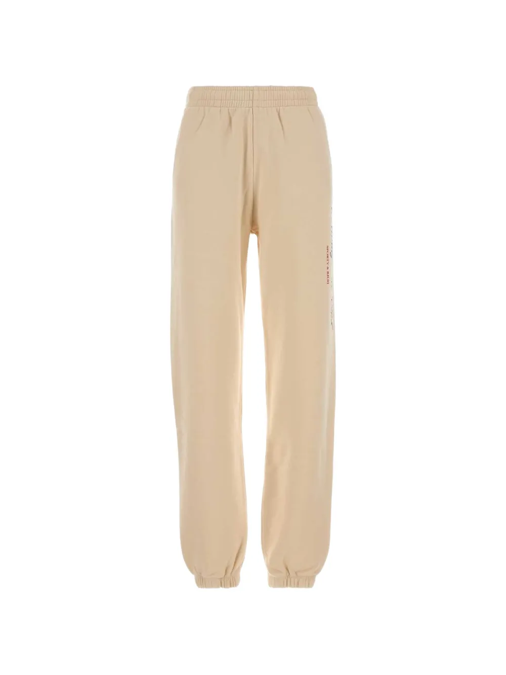 Sporty & Rich logo-print track pants - Toni neutri