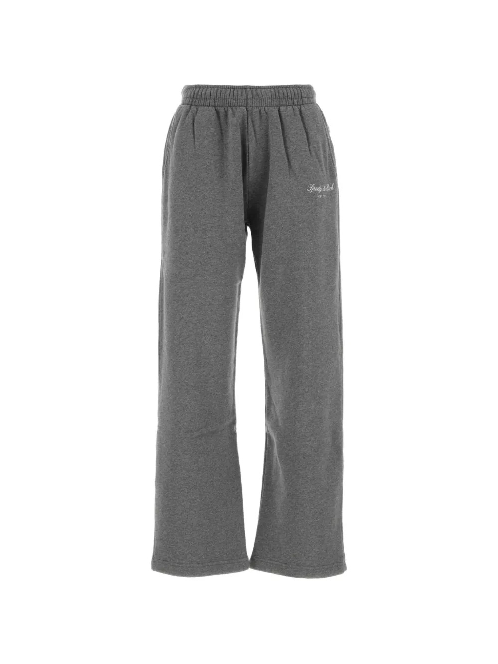 Sporty & Rich logo-print track pants - Grigio