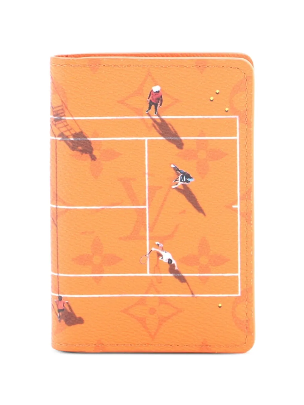 Louis Vuitton Pre-Owned Pocket Organizer Limited Edition Monogram Sports Canvas card holder - Orange