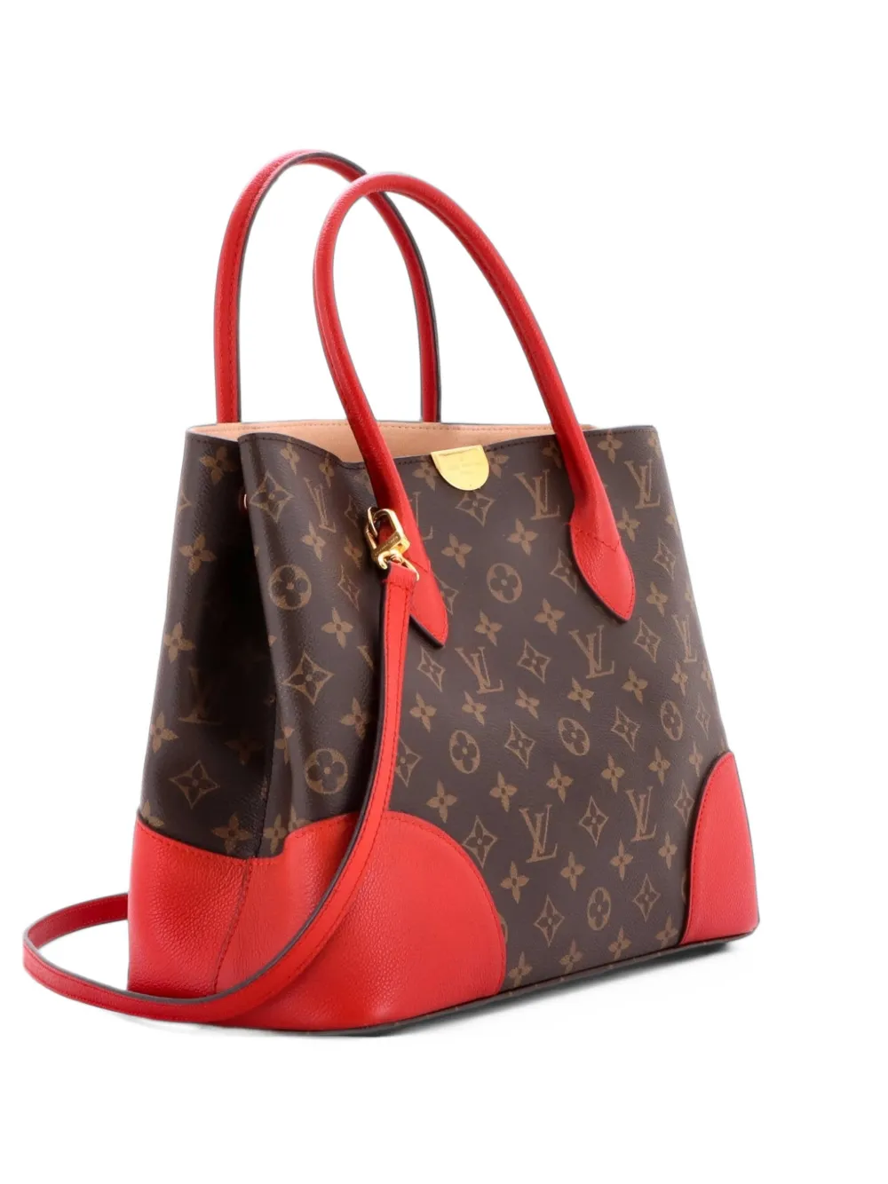 Louis Vuitton Pre-Owned Flandrin Handbag Monogram Canvas and Leather tote bag - Red