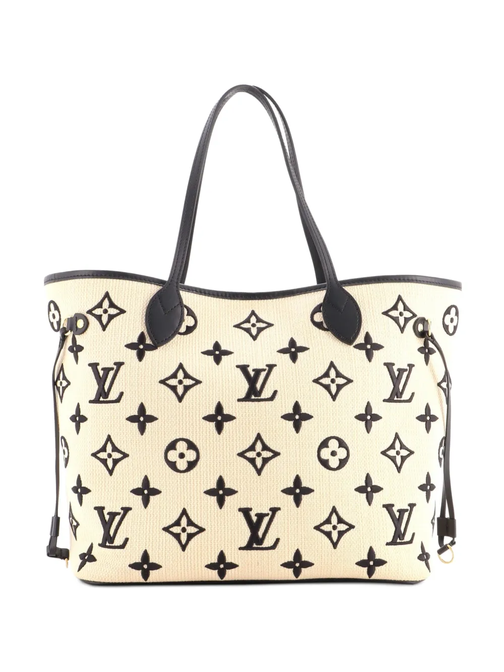 Louis Vuitton Pre-Owned Neverfull NM By The Pool Monogram Raffia MM tote bag - Toni neutri