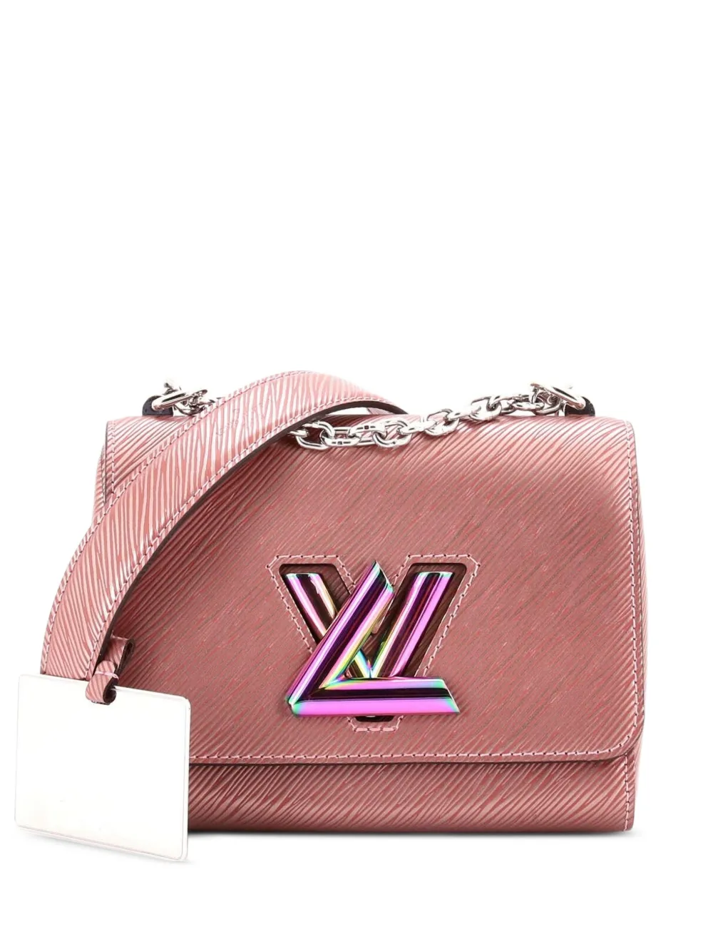 Louis Vuitton Pre-Owned Twist Handbag Epi Leather with Iridescent Hardware PM crossbody bag - Rosa