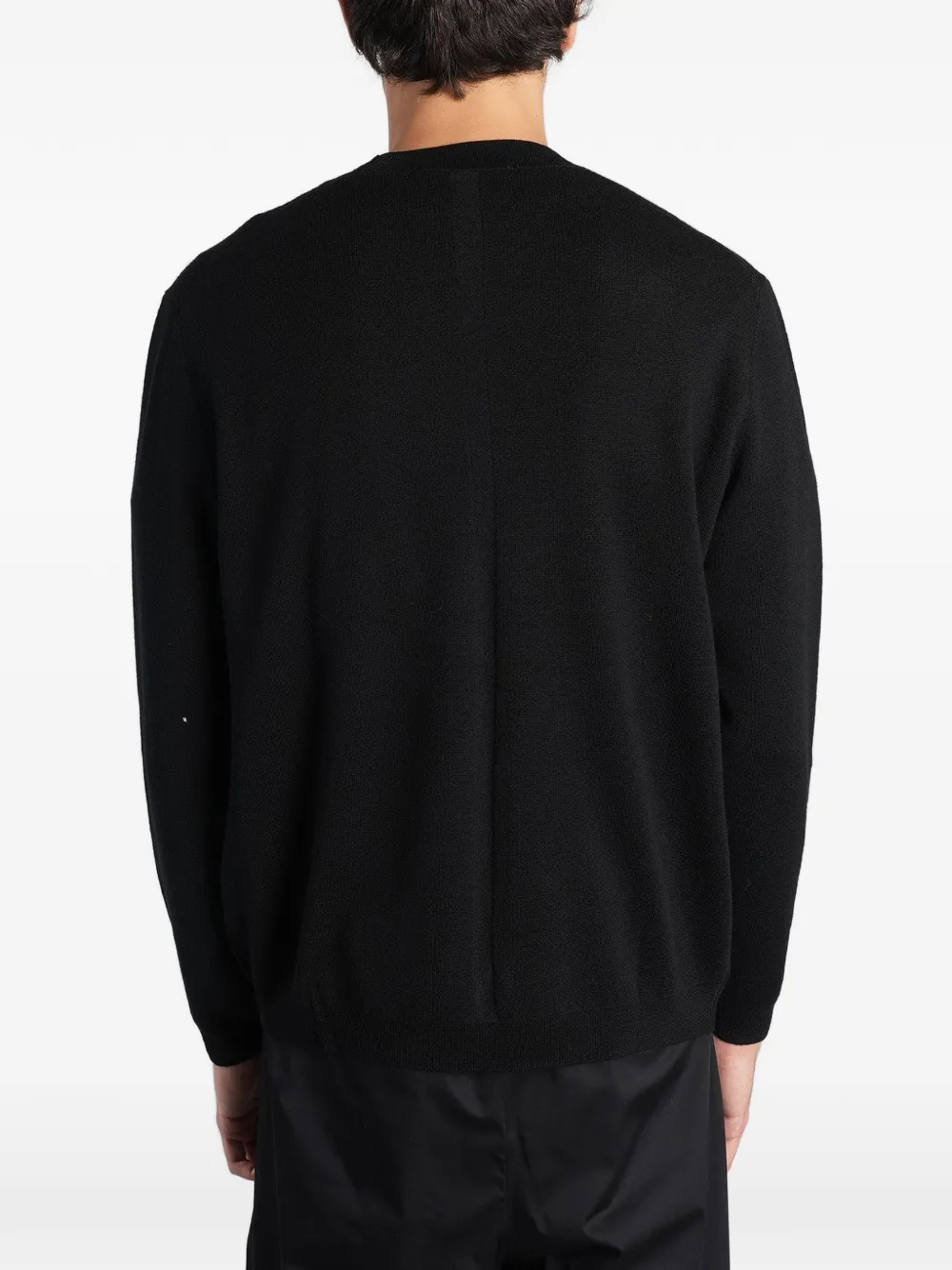Low Brand K204 crew-neck sweater Zwart