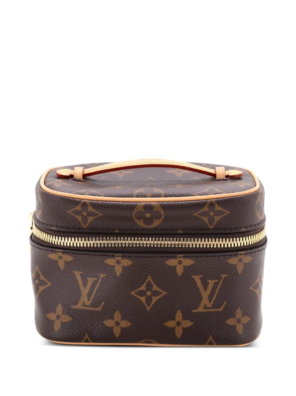 Louis Vuitton Pre-Owned Nice Vanity Case Monogram Canvas Nano pouch - Marrone
