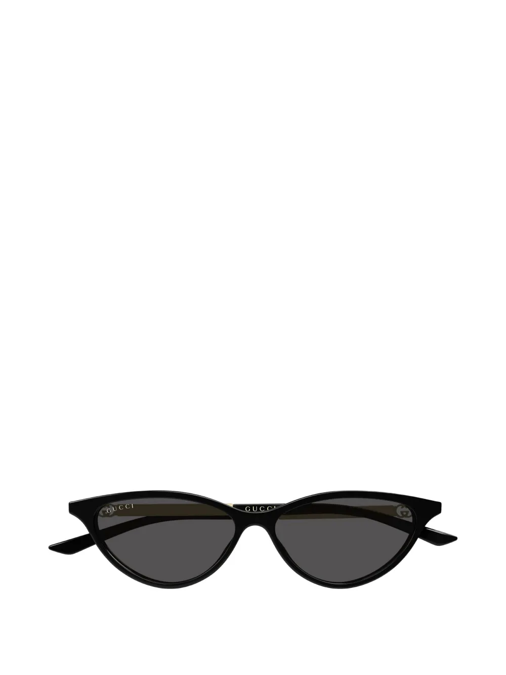 Gucci Eyewear GG2211S zonnebril met cat-eye montuur Zwart