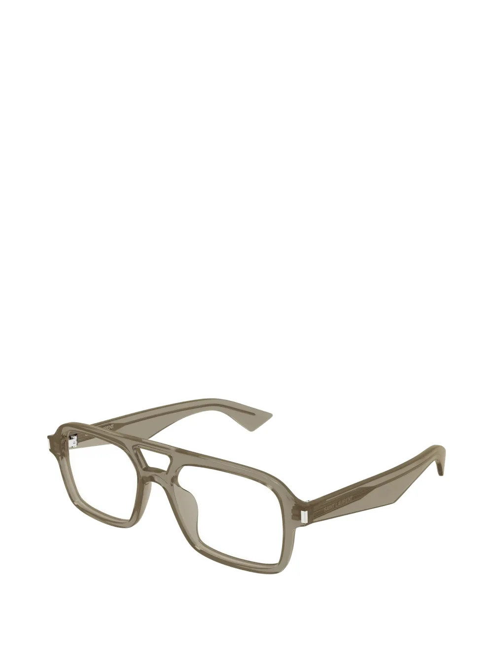 Saint Laurent Eyewear SL 961 bril met vierkant montuur Grijs