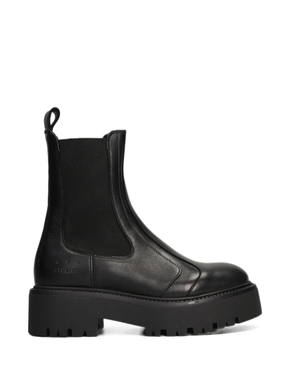 Copenhagen leather ankle boots - Nero