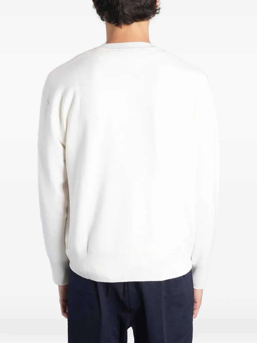 Low Brand crew-neck sweater Wit
