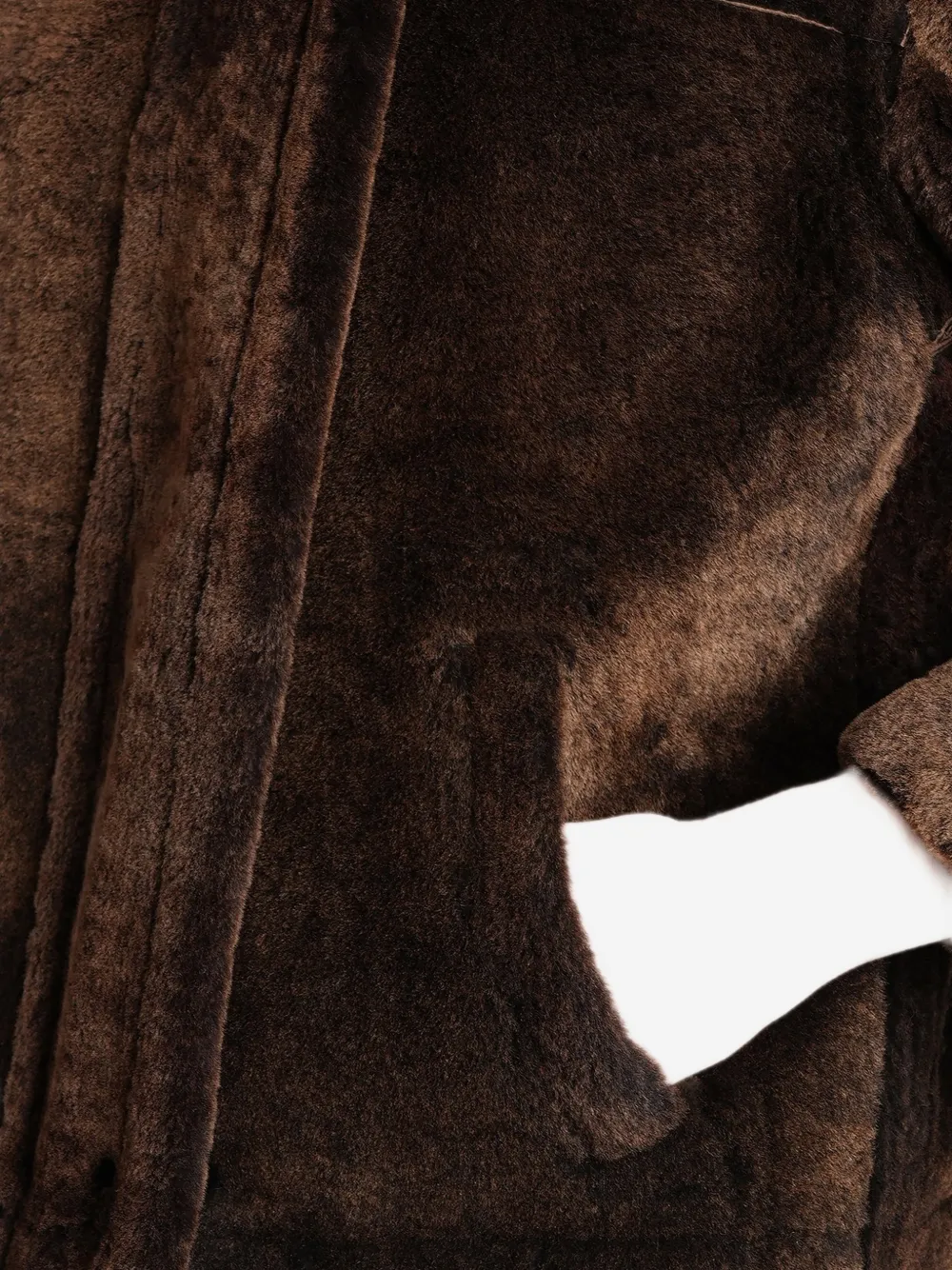 Salvatore Santoro reversible shearling jacket Bruin