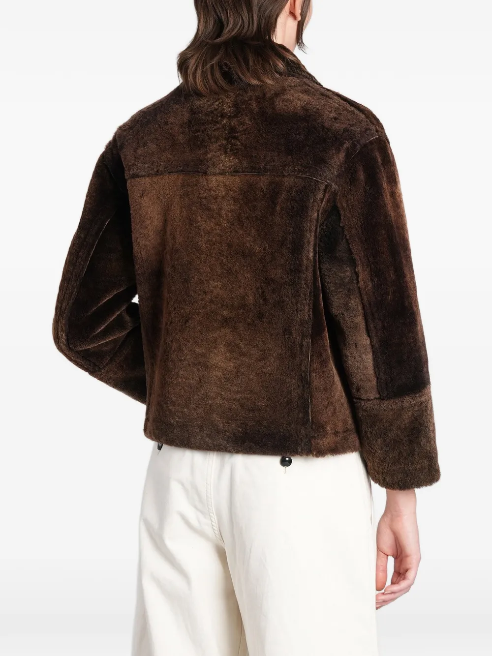Salvatore Santoro reversible shearling jacket Bruin