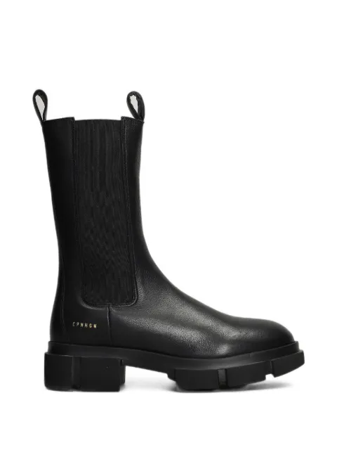 Copenhagen Studios elasticated-panel leather Chelsea boots