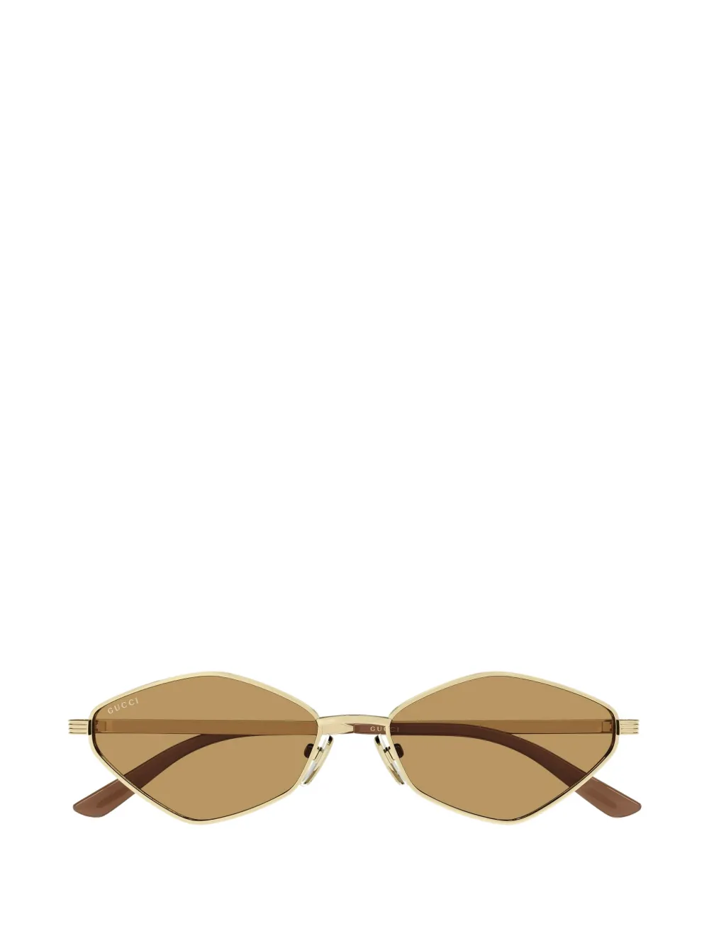 Gucci Eyewear Occhiali da sole geometrici - Oro