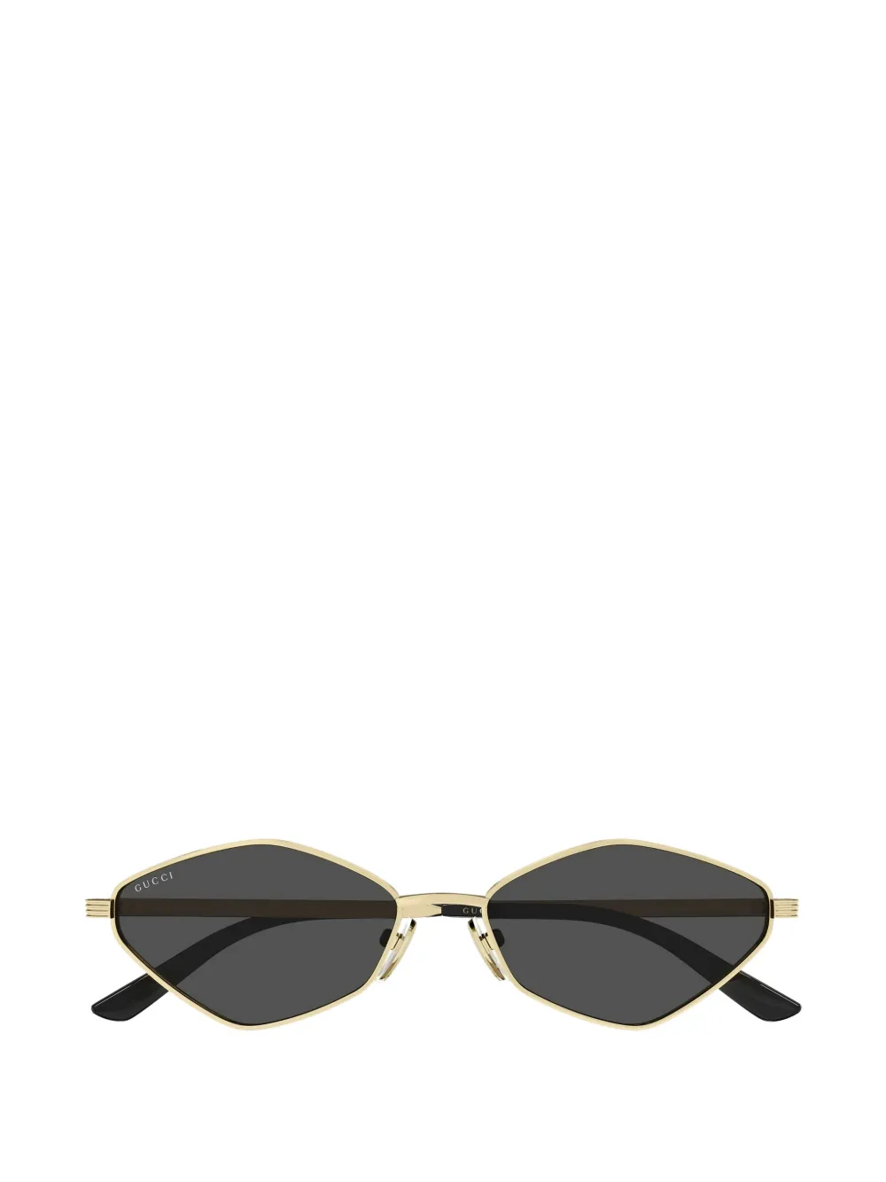 Gucci Eyewear geometric-frame sunglasses - Oro
