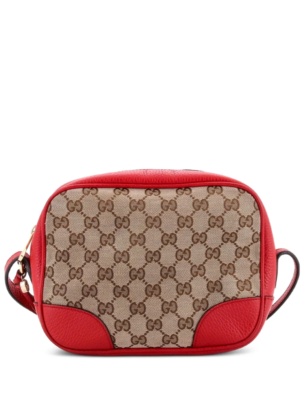 Gucci Pre-Owned Bree Disco GG Canvas with Leather Mini crossbody bag - Rosso