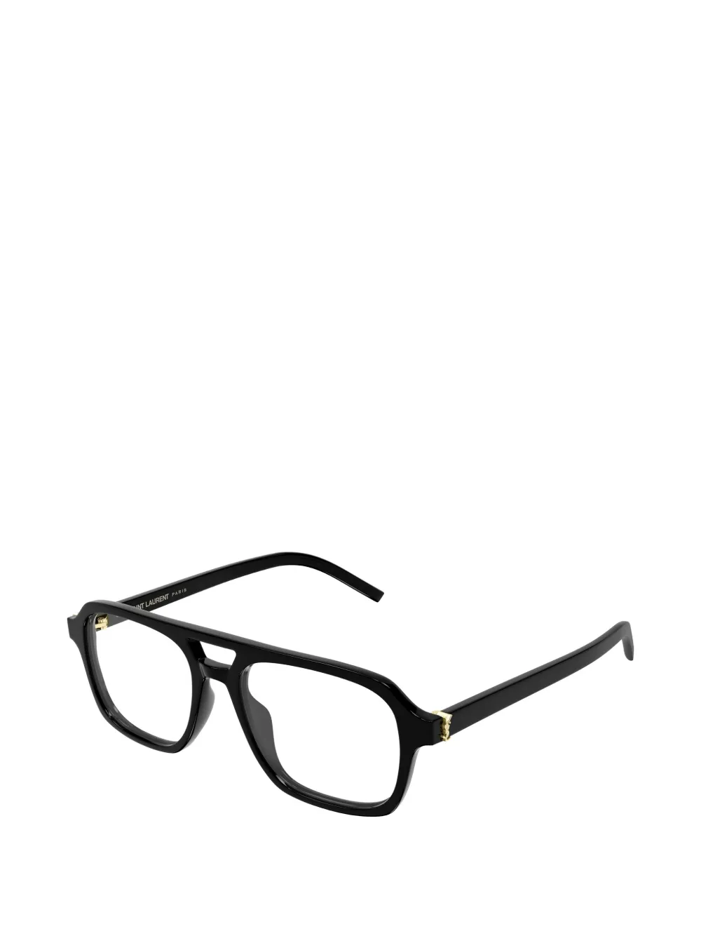 Saint Laurent Eyewear Bril met piloten montuur Zwart
