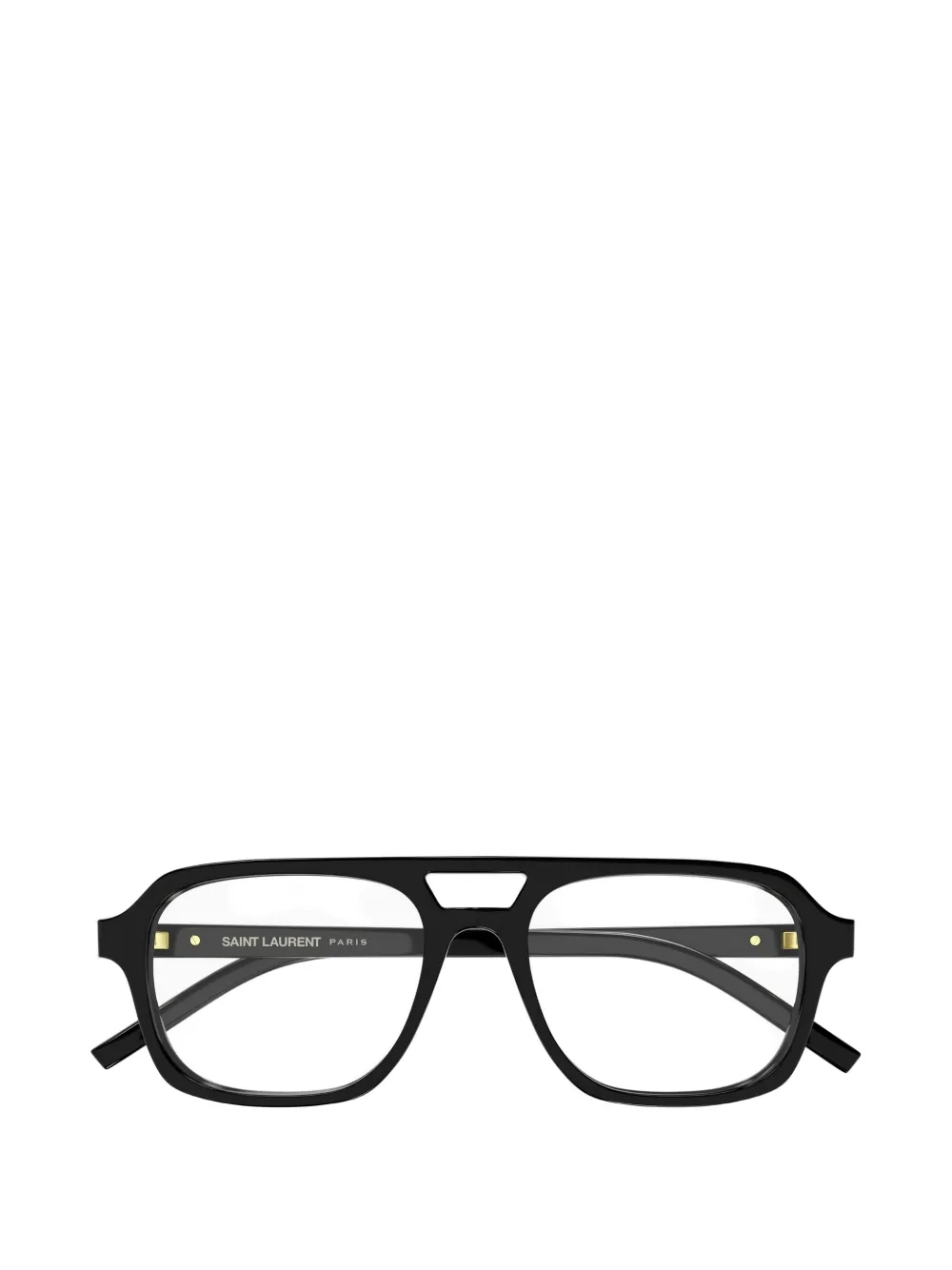 Saint Laurent Eyewear Bril met piloten montuur Zwart