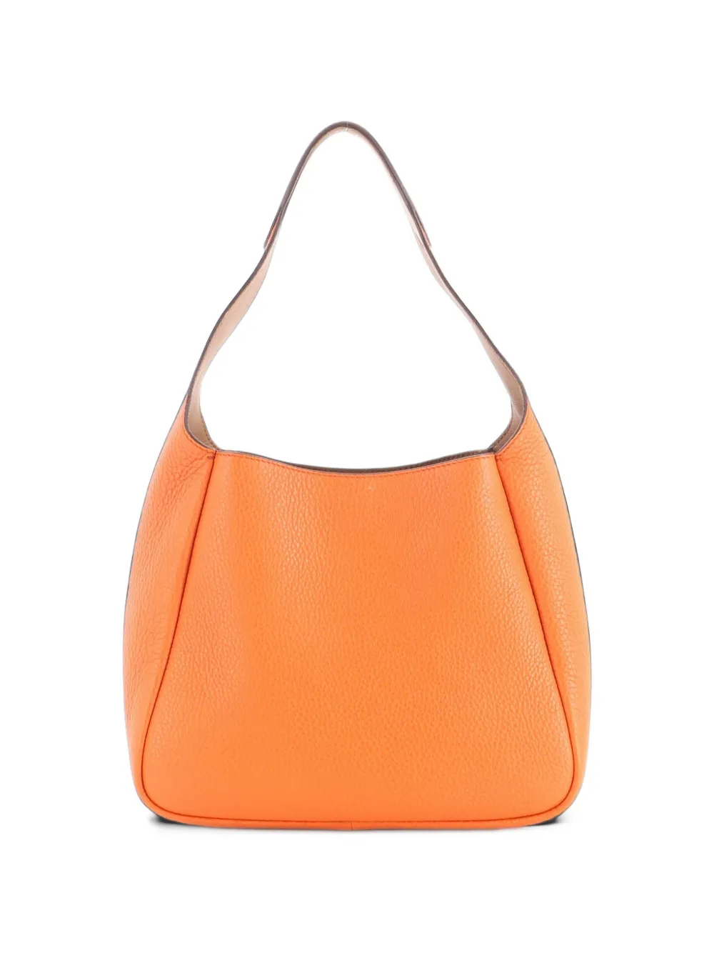 Prada Pre-Owned Dynamique Vitello Daino Small hobo bag - Orange