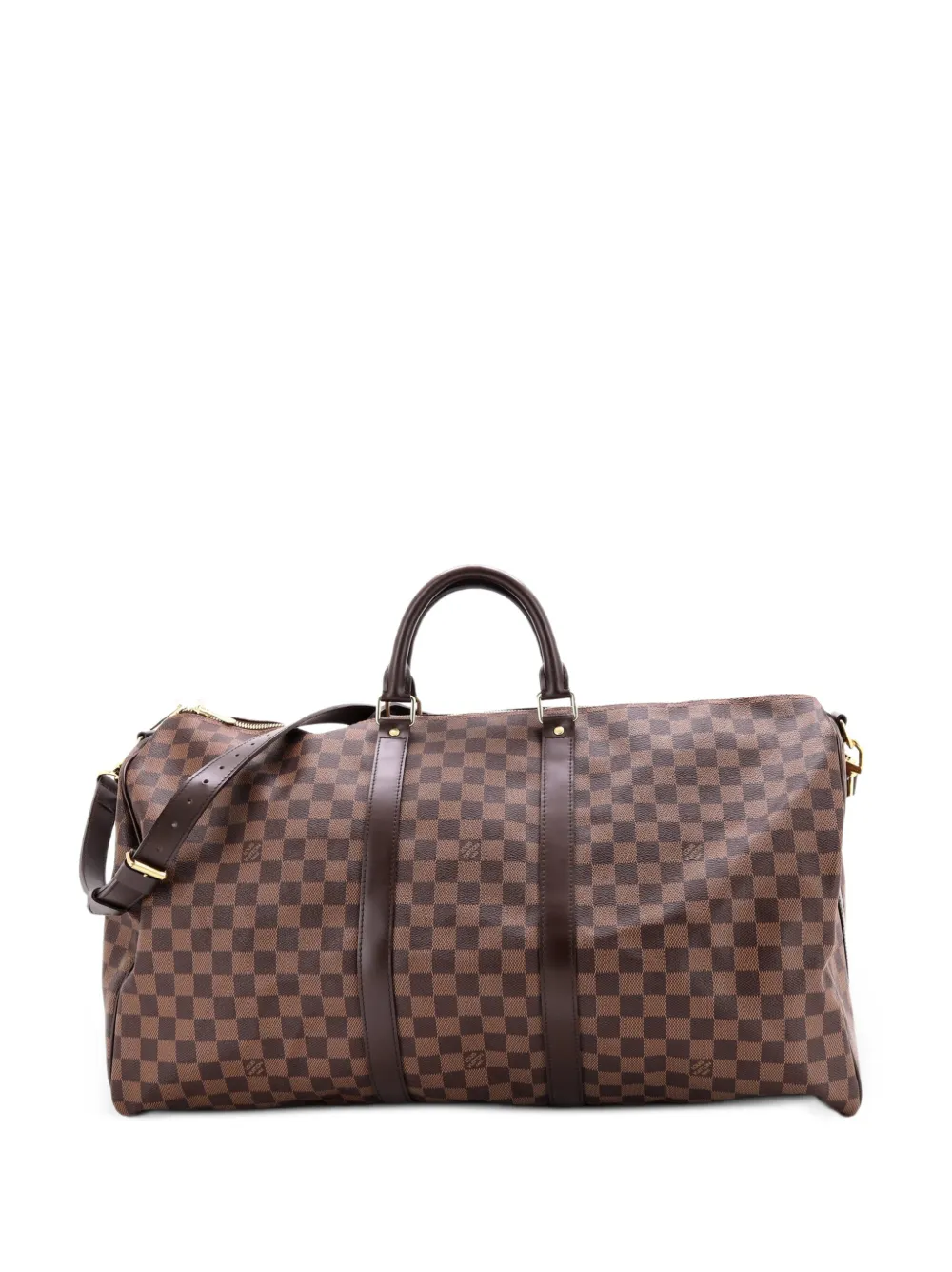 Louis Vuitton Pre-Owned Keepall Bandouliere Bag Damier 55 travel bag in Brown