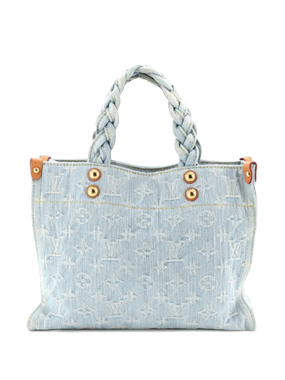 Louis Vuitton Pre-Owned Let Go Monogram Denim PM tote bag - Bleu