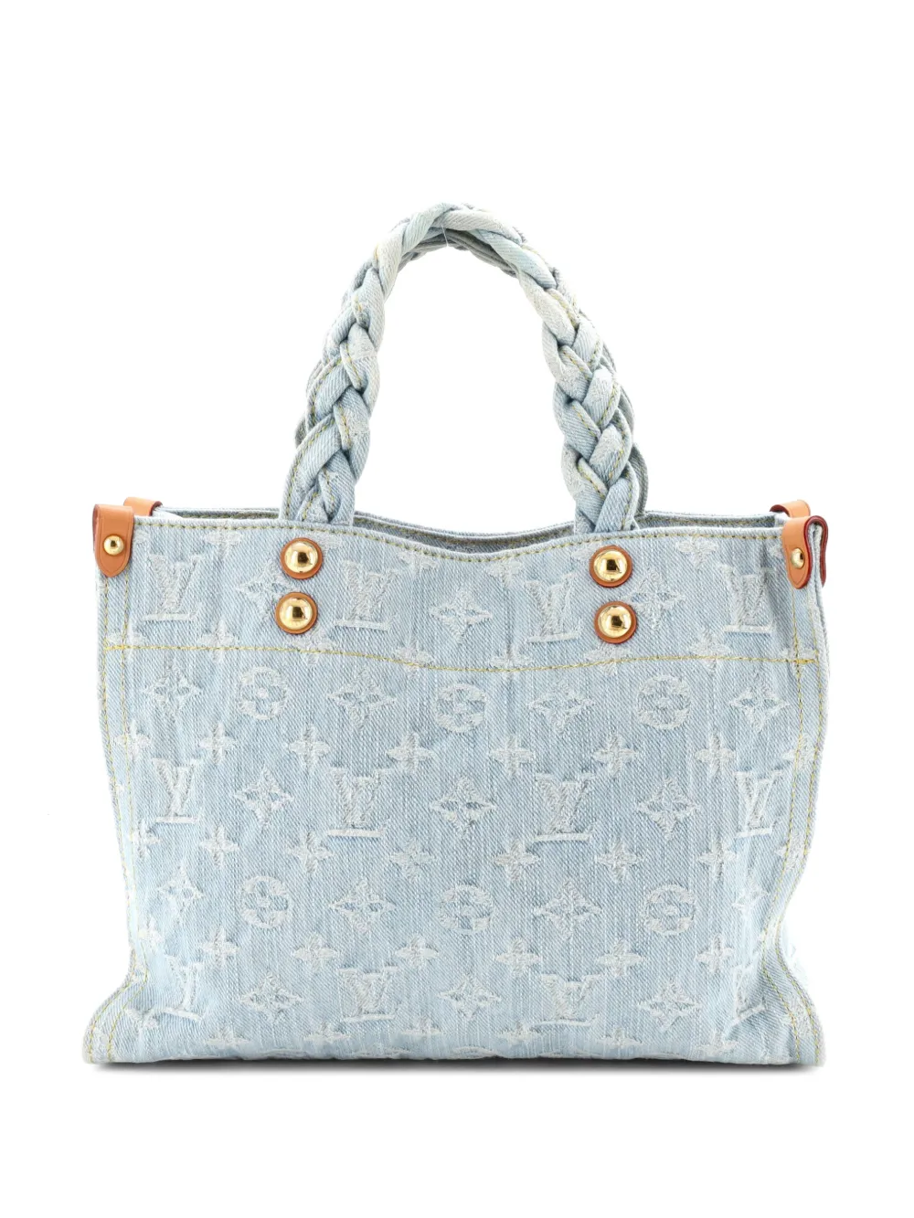 Louis Vuitton Pre-Owned Let Go Monogram Denim PM tote bag - Blue