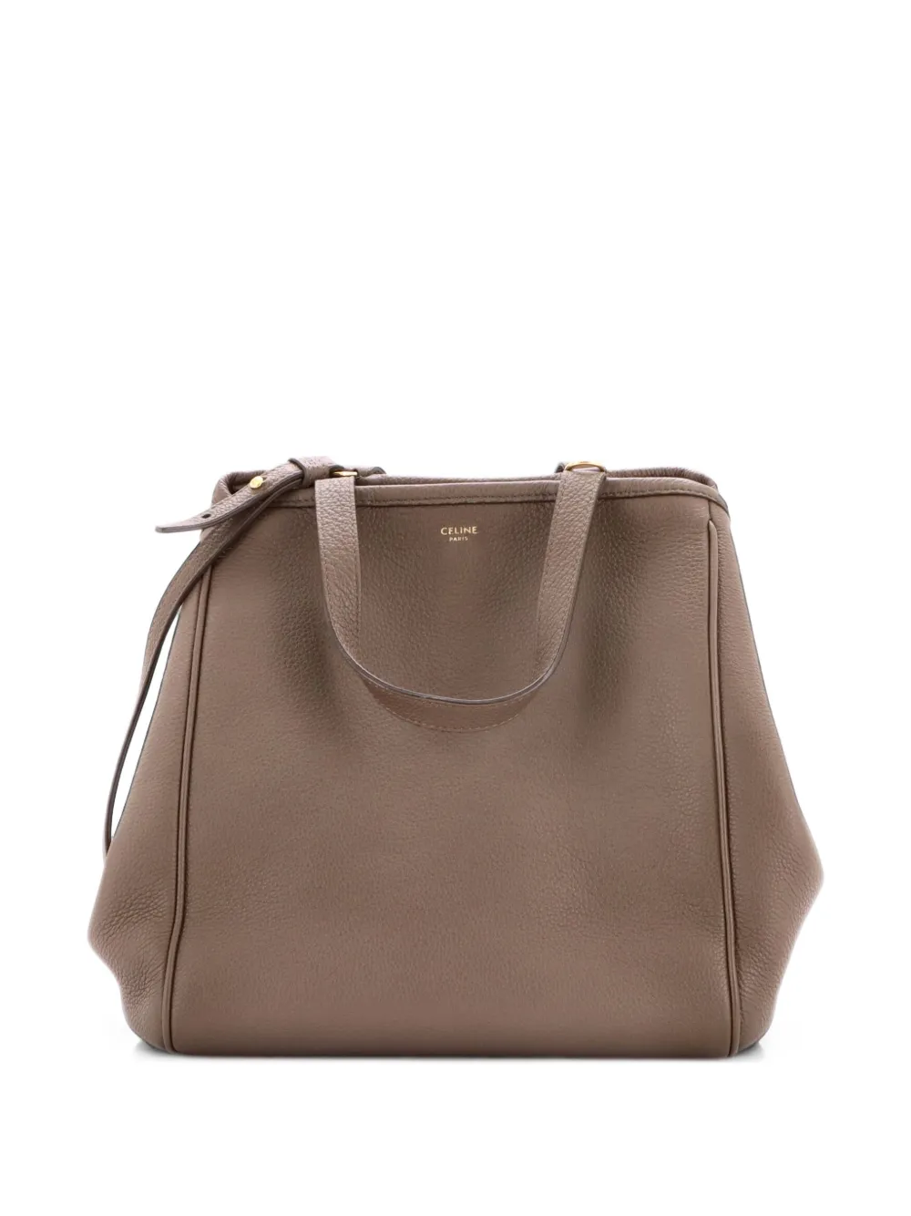 Celine Pre-Owned Folded Cabas Leather Small tote bag - Grey