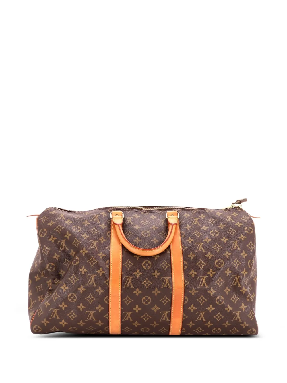 Louis Vuitton Pre-Owned Keepall Bag Monogram Canvas 50 travel bag - Marrone