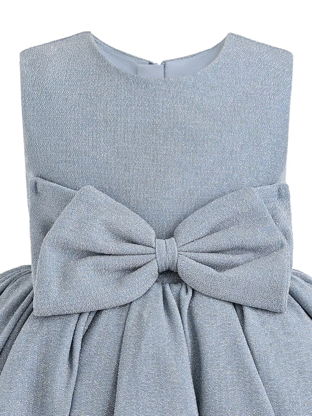 Tulleen Isalyn jurk met strikdetail en glitters Blauw