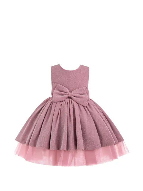 Tulleen Isalyn glitter bow-detail dress