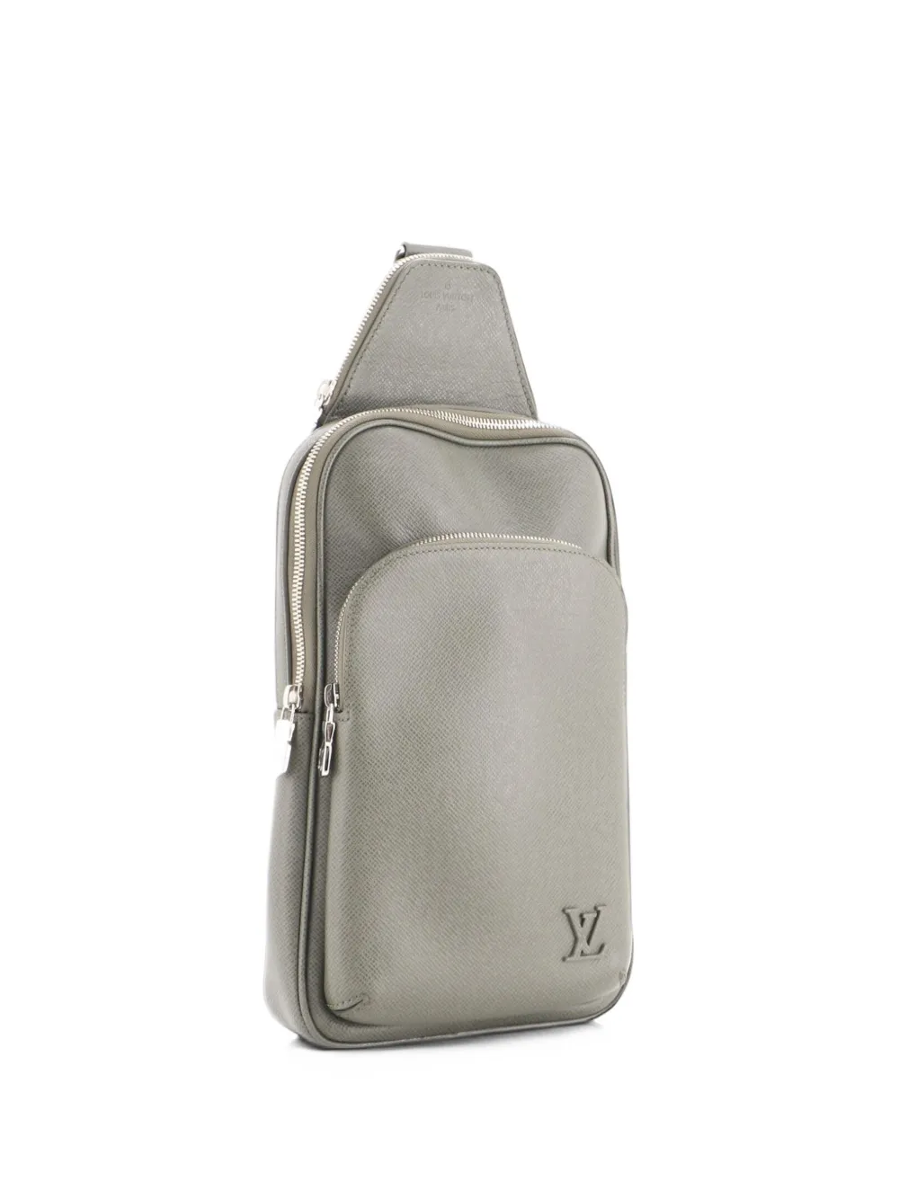 Louis Vuitton Pre-Owned Avenue Sling Bag NM Taiga Leather crossbody bag - Verde