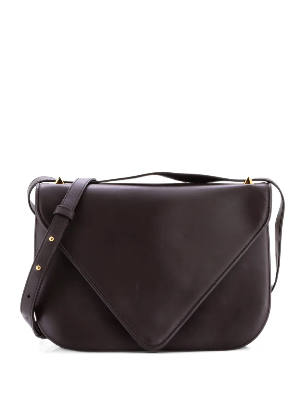 Bottega Veneta Pre-Owned Mount Leather Medium shoulder bag - Braun