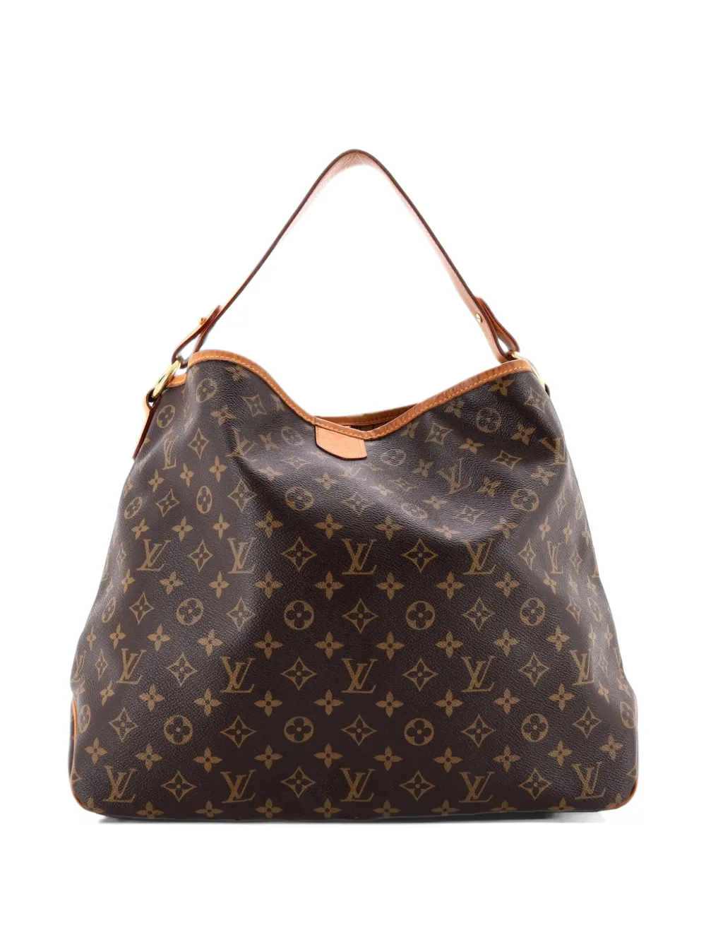 Louis Vuitton Pre-Owned Delightful Handbag Monogram Canvas MM hobo bag - Marrone