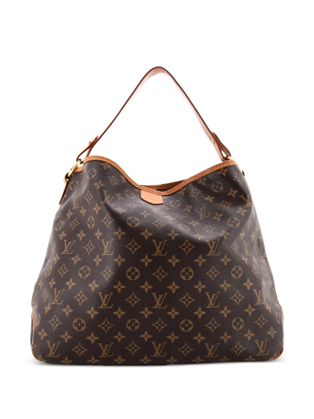 Louis Vuitton Pre-Owned Delightful Handbag Monogram Canvas MM hobo bag - Brown