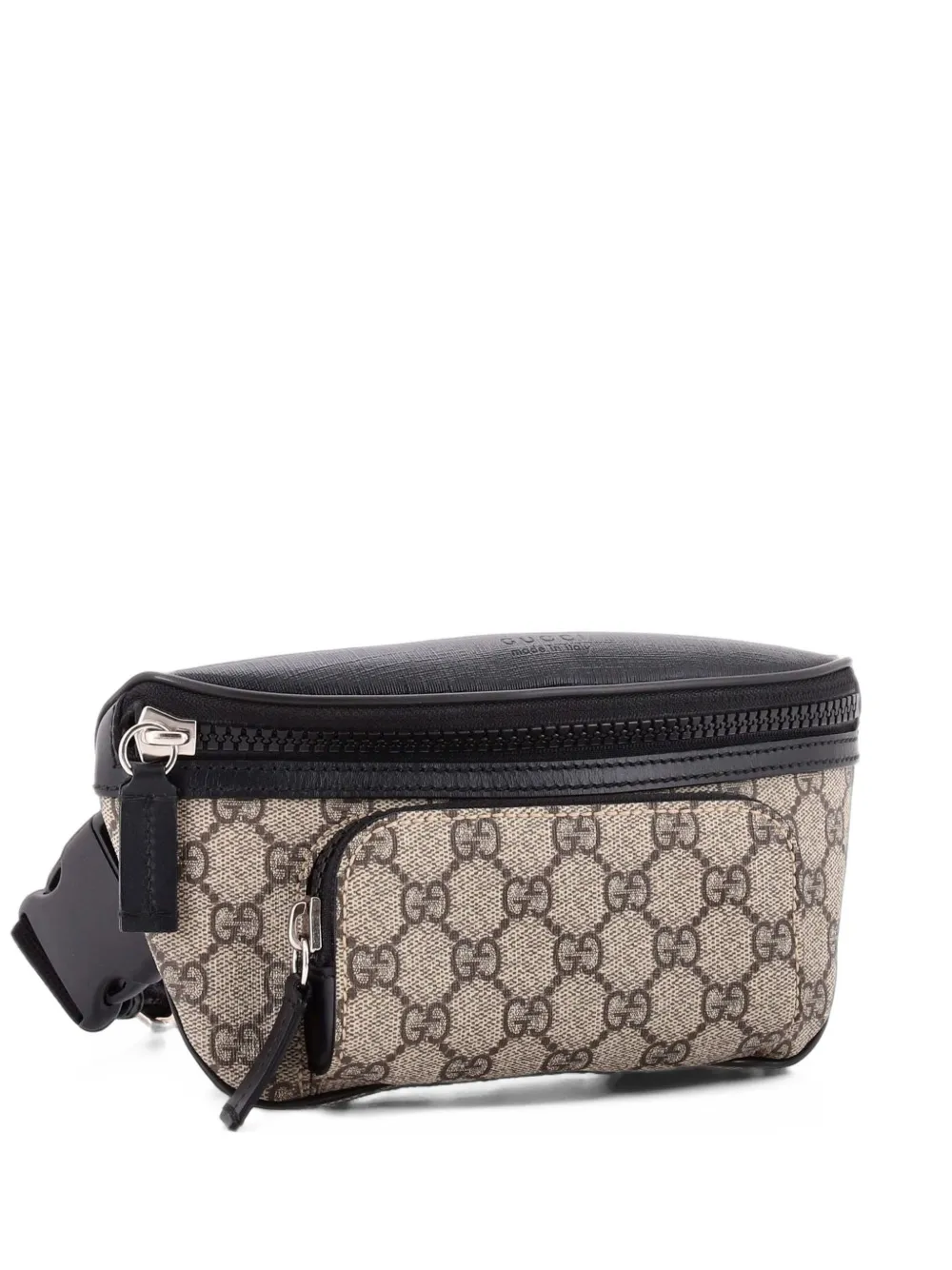 Gucci Pre-Owned Eden Waist Bag GG Coated Canvas Medium belt bag - Nero