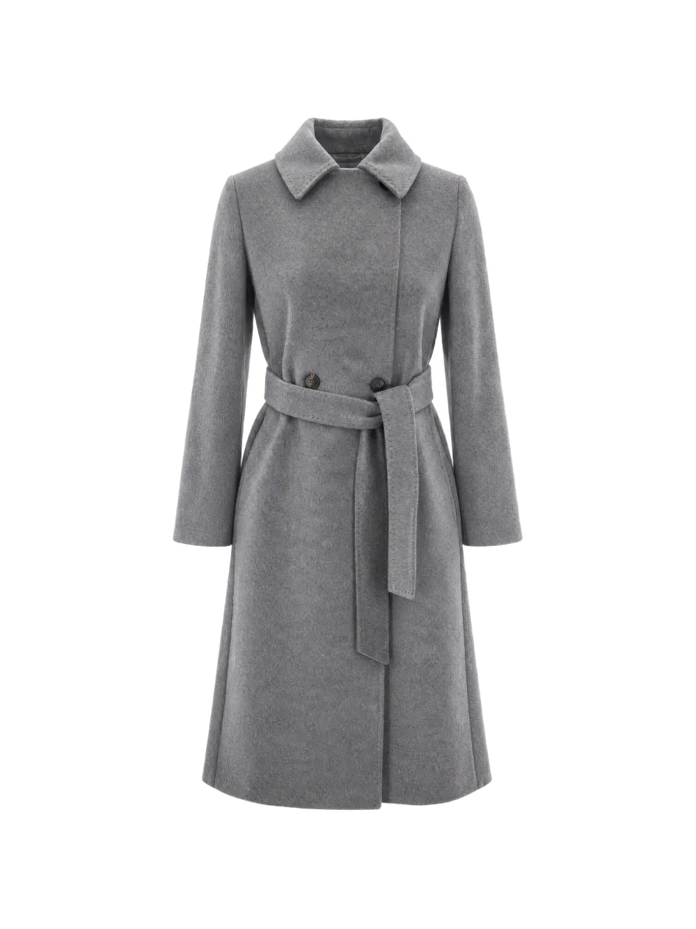 Max Mara double-breasted wool coat - Gris Max Mara double-breasted wool coat - Gris