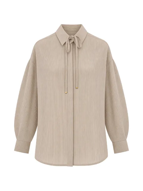 Sessùn Liza tie-neck shirt