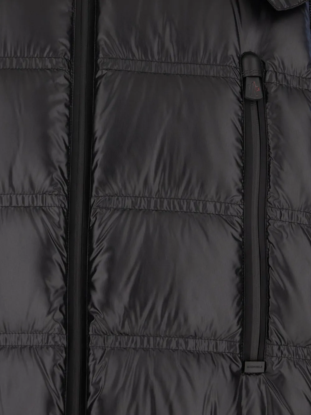 Moncler Grenoble Rochelairs quilted hooded jacket Zwart
