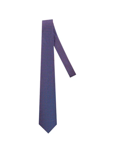 Corneliani geometric-print tie