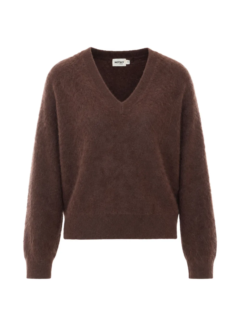 Not Shy Bethnan V-neck sweater - Marrone