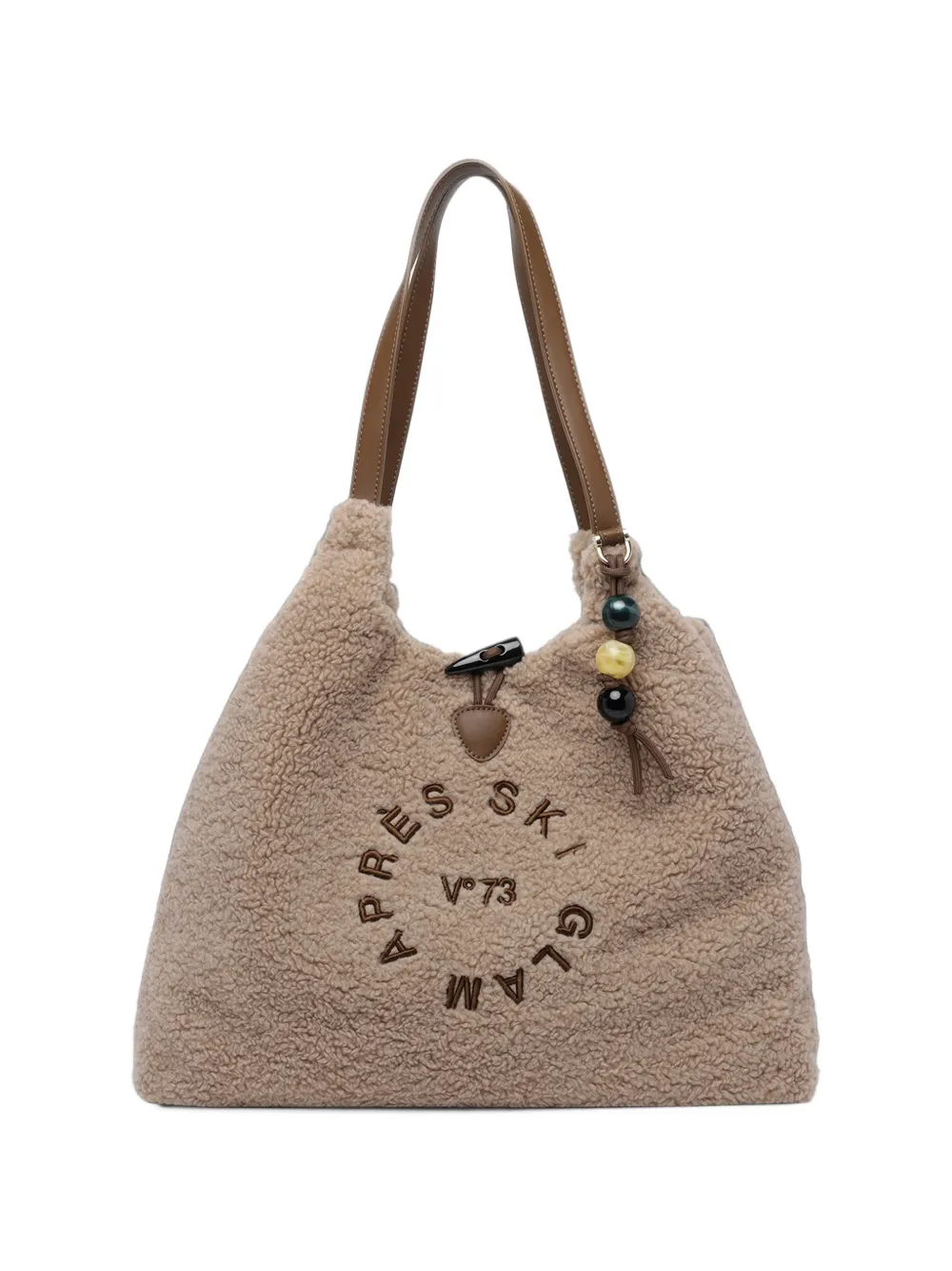 V°73 Ski Glam shoulder bag - Braun