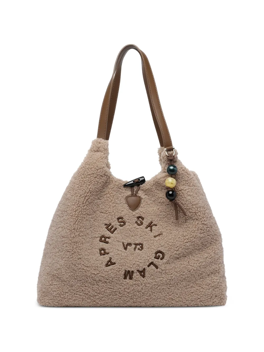 V°73 Ski Glam shoulder bag - Marrone