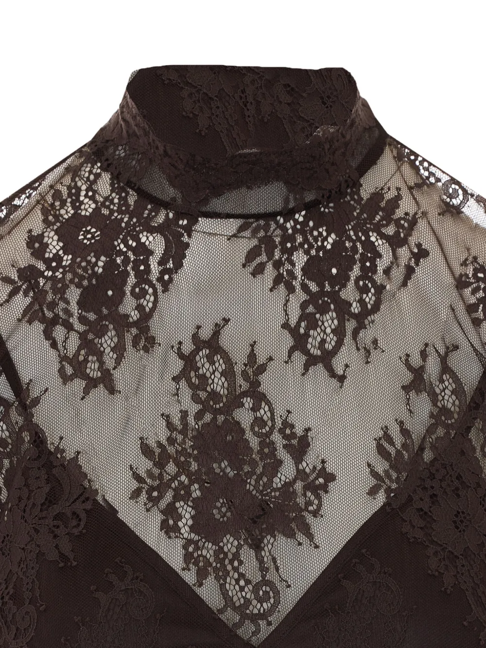 Aniye By Vivì floral-lace mini dress Bruin
