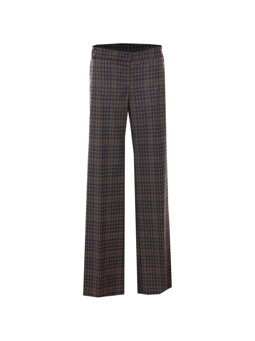 Aniye By check-pattern trousers Paars