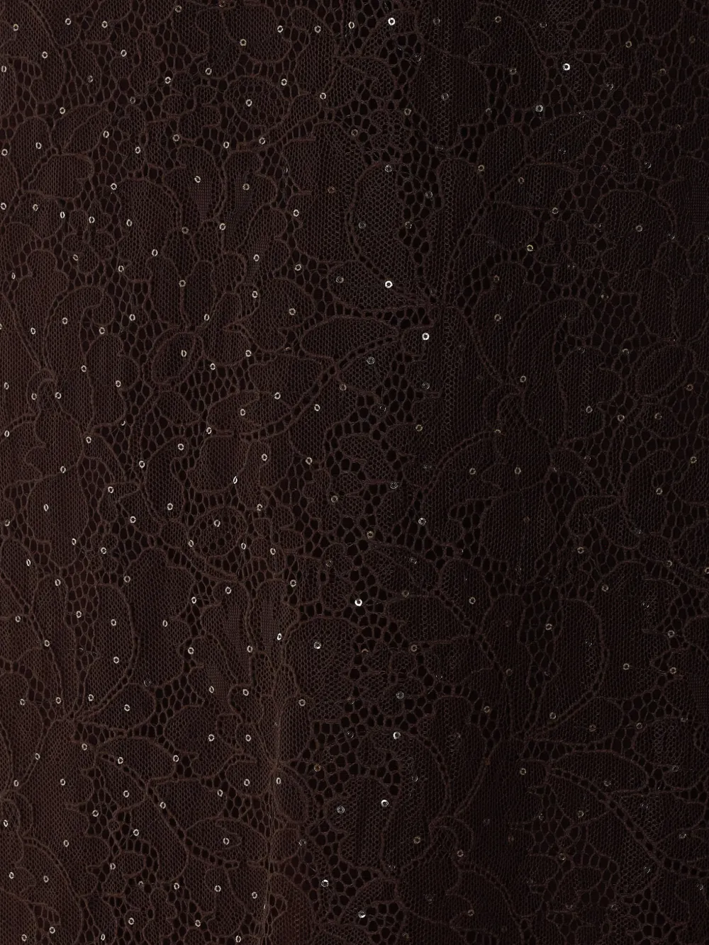 TWINSET sequin-embellished lace dress Bruin