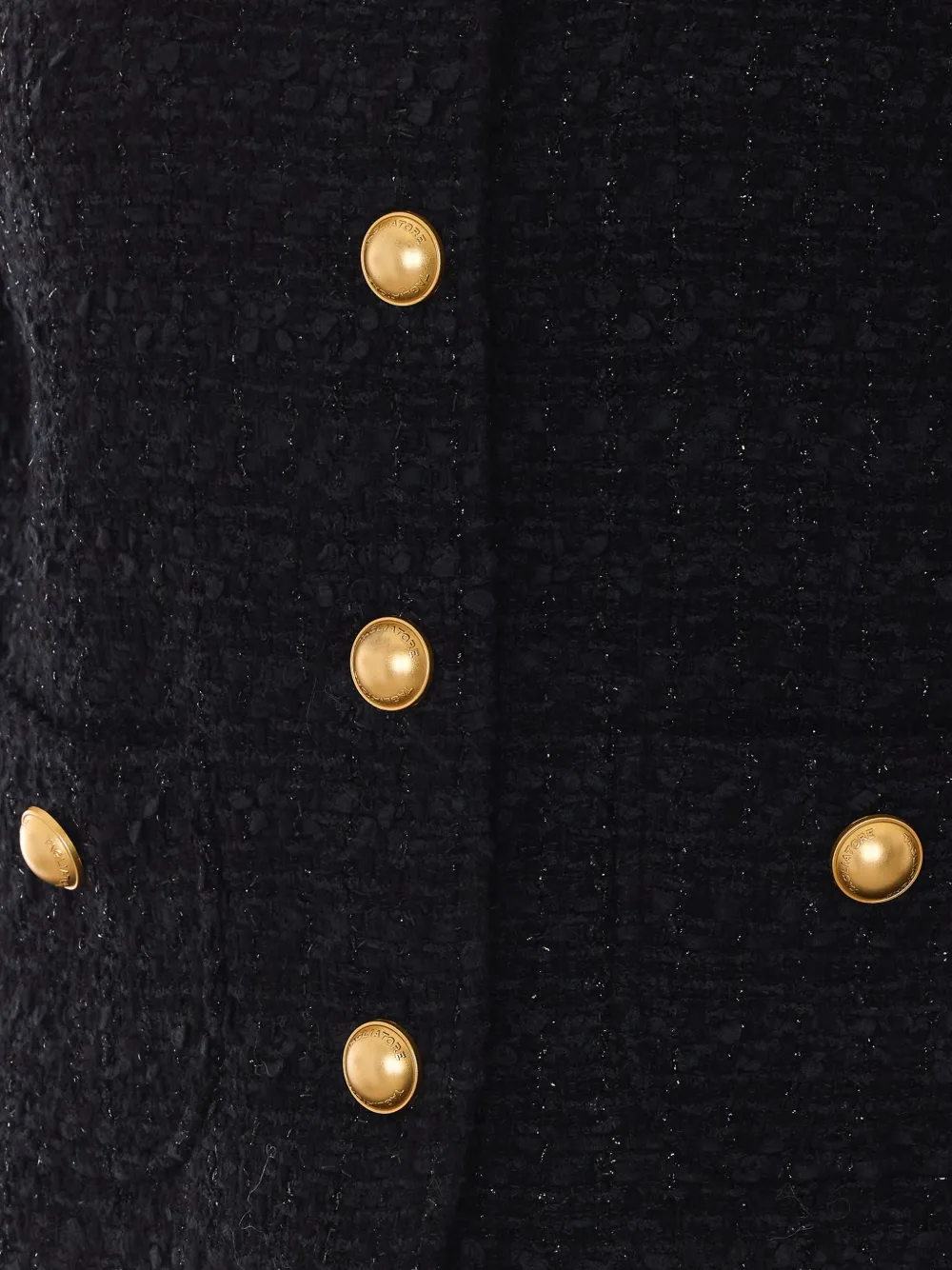 Tagliatore Idelle jack met tweed-effect Zwart