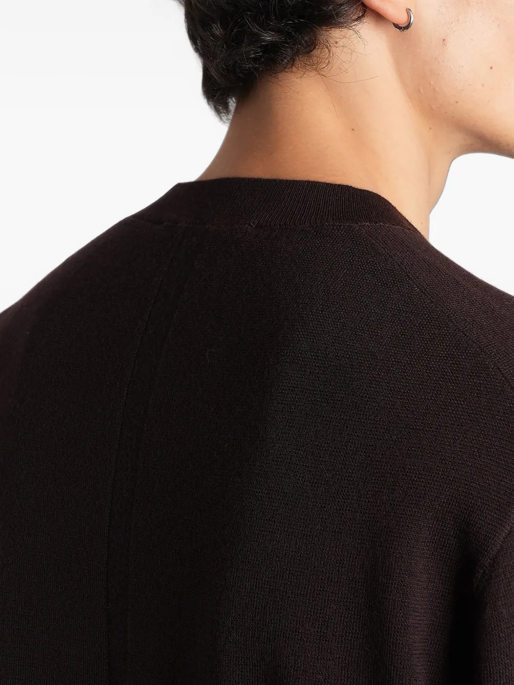 Low Brand K204 crew-neck wool sweater Bruin