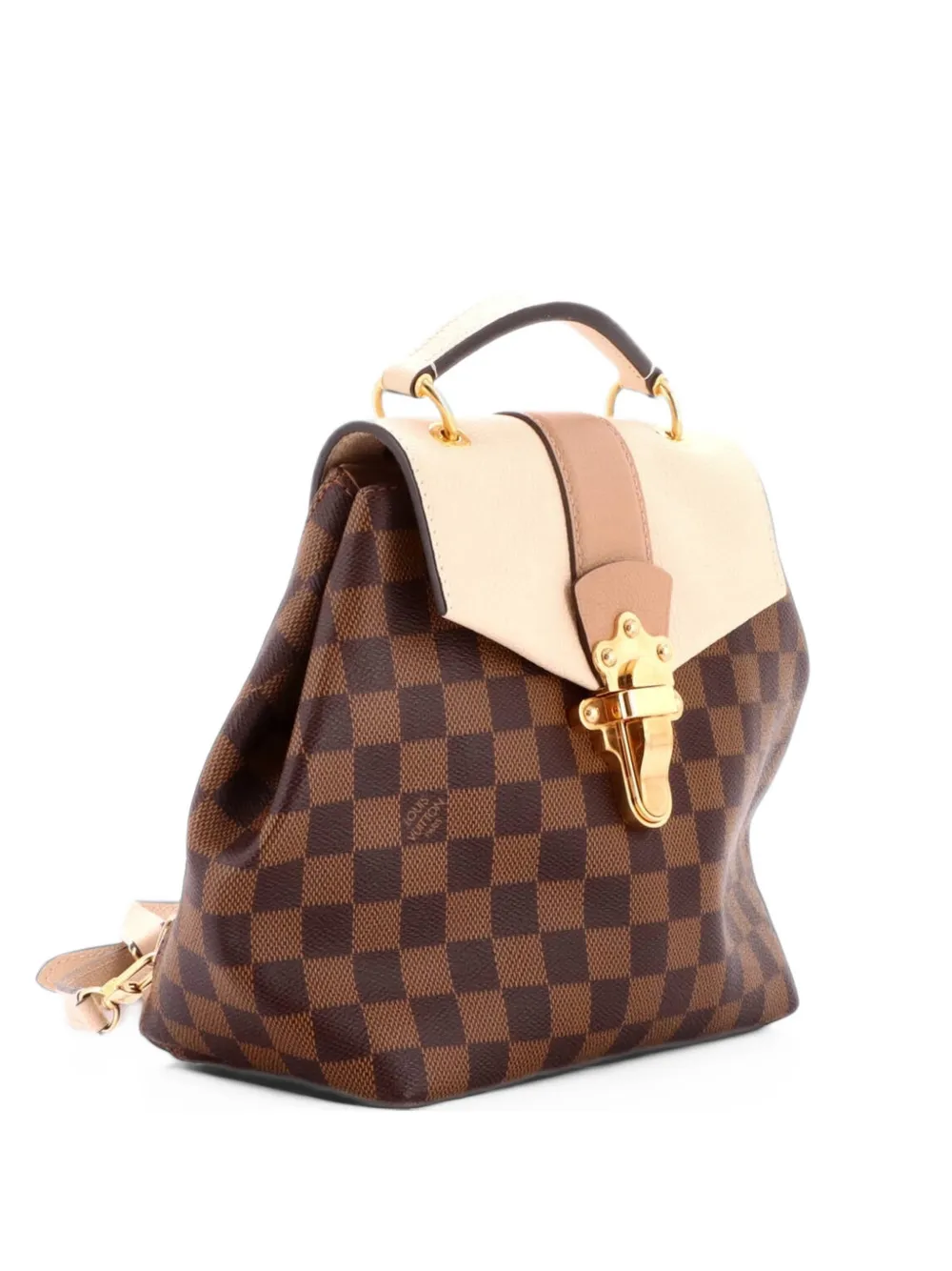 Louis Vuitton Pre-Owned Clapton Damier and Leather backpack - Toni neutri