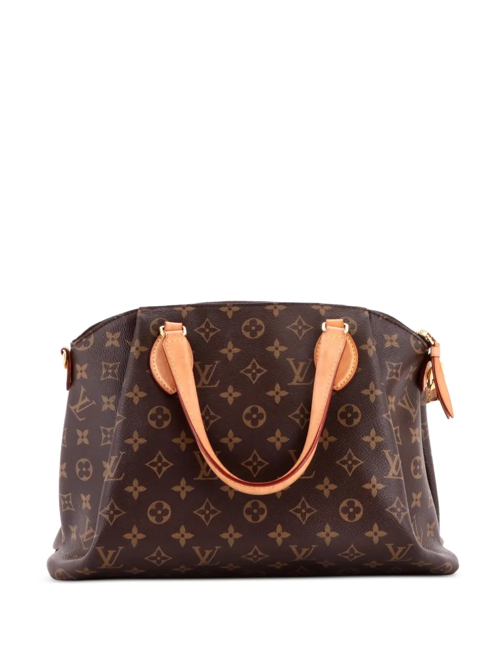 Louis Vuitton Pre-Owned Rivoli Handbag Monogram Canvas MM satchel - Brown